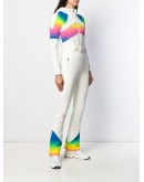 Tignes rainbow trim jumpsuit