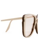oversized square frame sunglasses