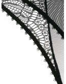 lace insert crotchless thong
