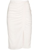 ruched skirt