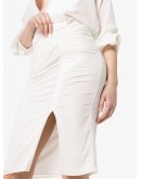 ruched skirt