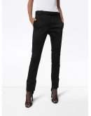 detachable stirrup slim leg trousers