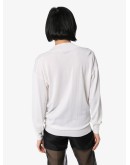V-neck long-sleeved sweater