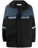 colour block parka