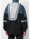 colour block parka