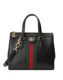 stripe detail tote bag
