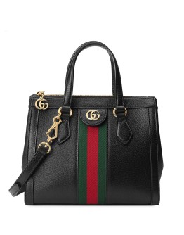 stripe detail tote bag