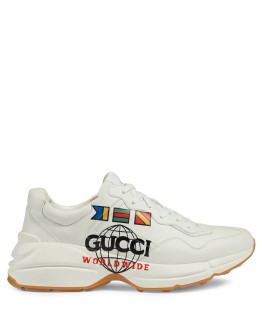 Rhyton graphic print low-top sneakers