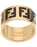 monogram pattern ring