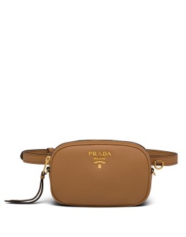 logo plaque belt bag