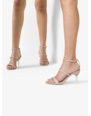 Rosalind glitter-effect embellished heel sandals