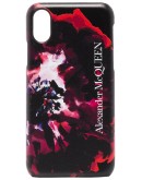rose-print iPhone XS CSS leather case