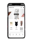 rose-print iPhone XS CSS leather case