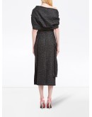 oversized pocket sheath dress