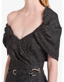 oversized pocket sheath dress