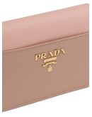 small logo-plaque wallet