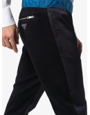 dual-textured track pants