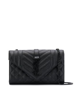 small Monogram matelassé envelope crossbody bag