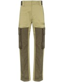 contrast panel cargo pants