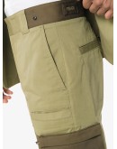 contrast panel cargo pants