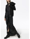 front split maxi skirt