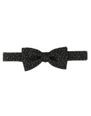 stitching detail bow tie