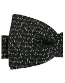 stitching detail bow tie