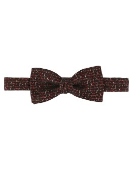 abstract print bow tie