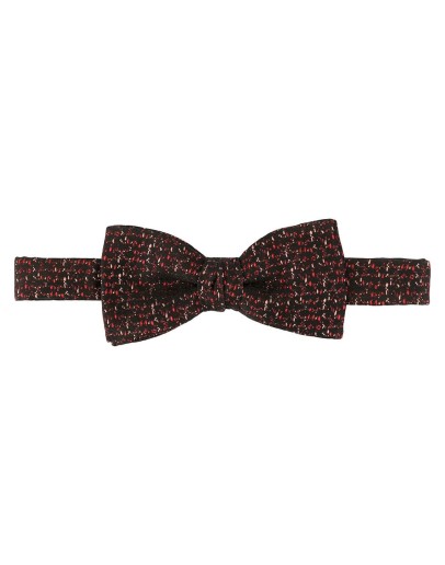 abstract print bow tie