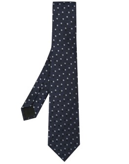 polka dot pattern tie
