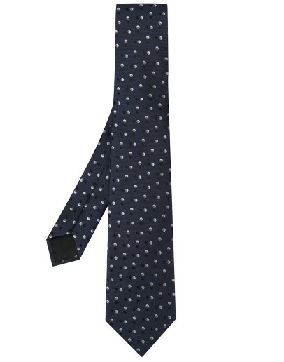 polka dot pattern tie