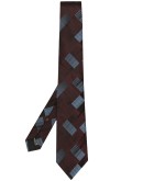 geometric patterned tie