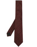 speckle print tie