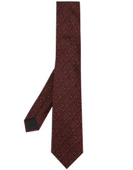 speckle print tie