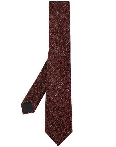 speckle print tie