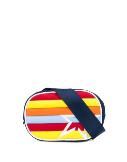 star patch quilted belt bag