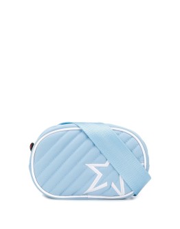 star patch quilted belt bag