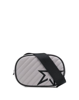 star patch quilted belt bag