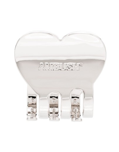 silver-tone hair clip