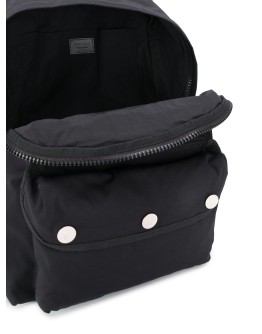 B logo print backpack