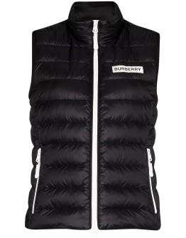 sleeveless puffer jacket