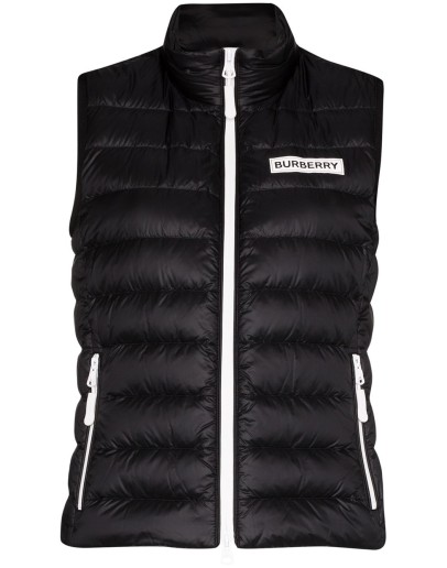 sleeveless puffer jacket