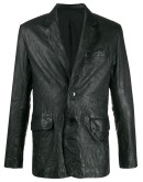  crinkle effect blazer