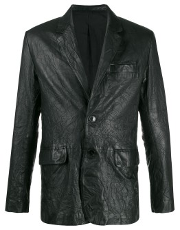  crinkle effect blazer