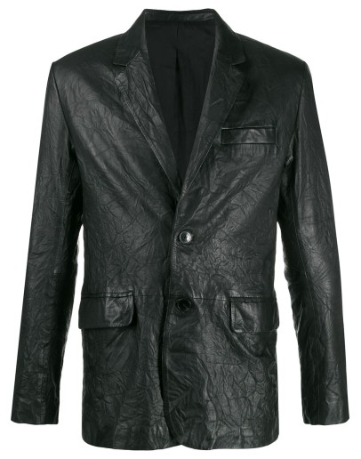  crinkle effect blazer