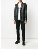  crinkle effect blazer
