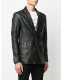  crinkle effect blazer