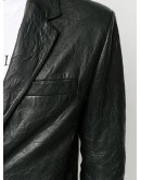  crinkle effect blazer