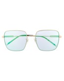 Pilote Carre oversized sunglasses