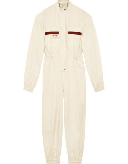 striped jumpsuit